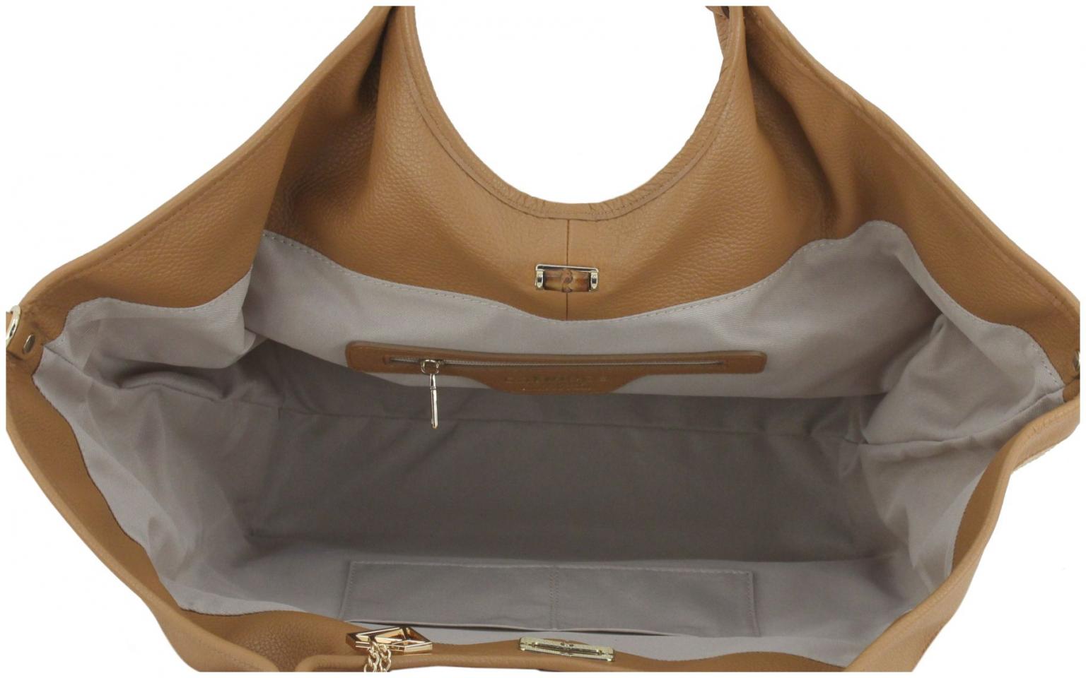 Caleidos Bastshopper Caramel Italien Leder