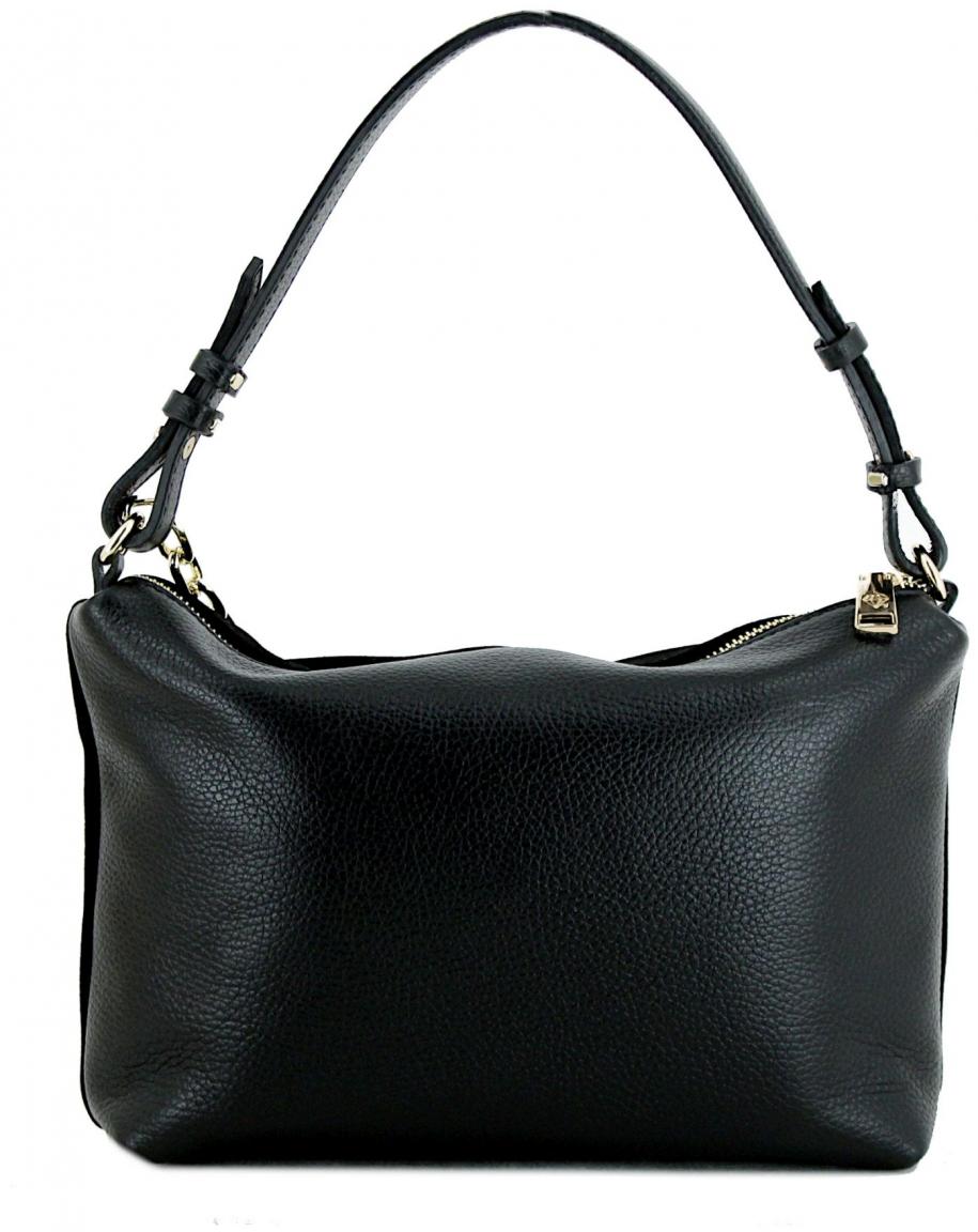 Caleidos Damen Handtasche Leder Black