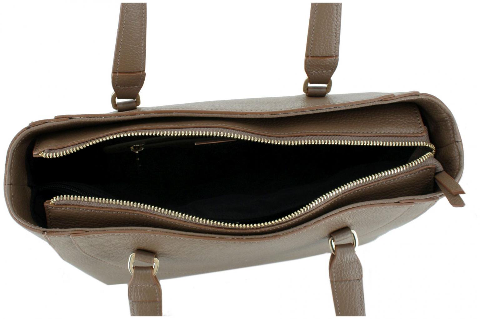 Caleidos Henkeltasche schwarz klassisch