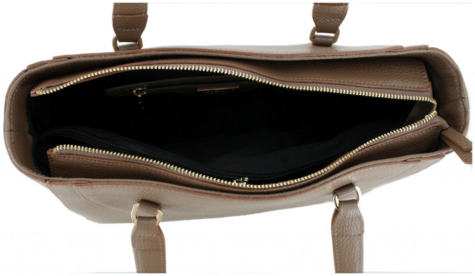 Caleidos Henkeltasche schwarz klassisch
