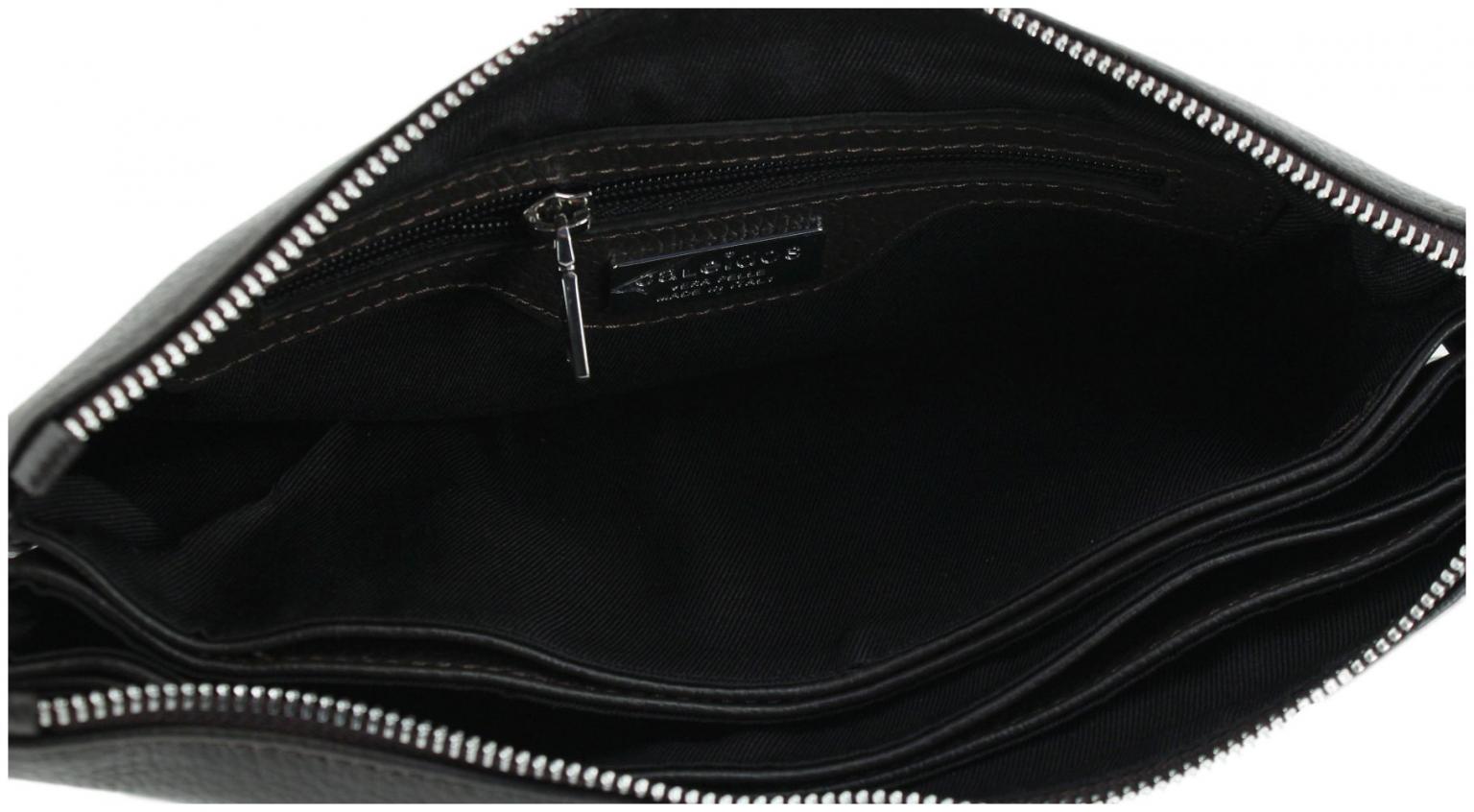 Caleidos Leder Handtasche Damen schwarz