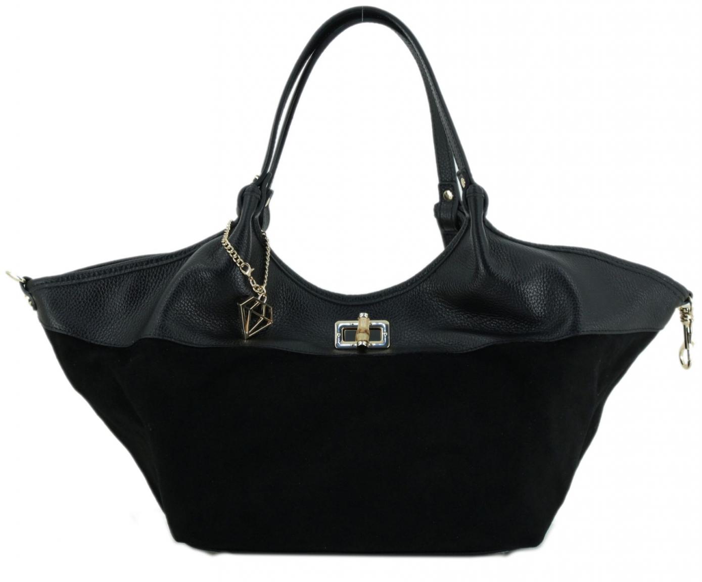 Caleidos Ledertasche Taupe Italienisches Design