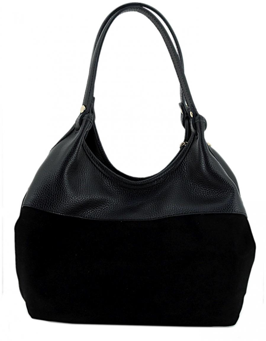Caleidos Ledertasche Taupe Italienisches Design