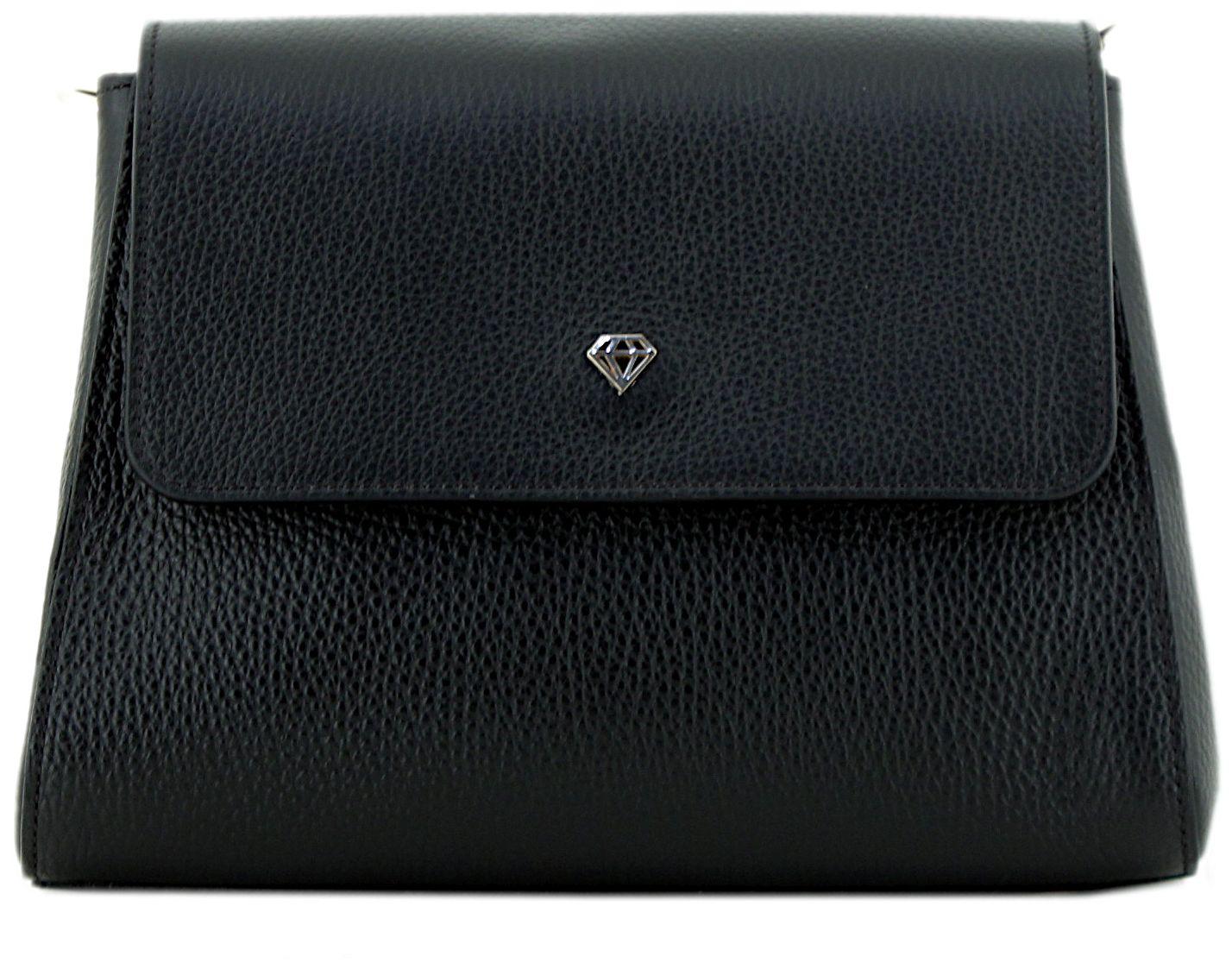 Caleidos Überschlagtasche Casual Klassisch Black