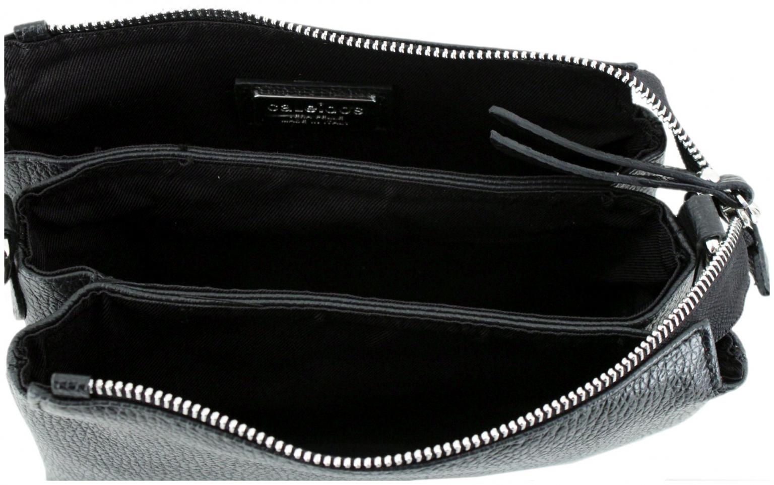 Caleidos Umhängetasche Castoro Camelbraun Clutch