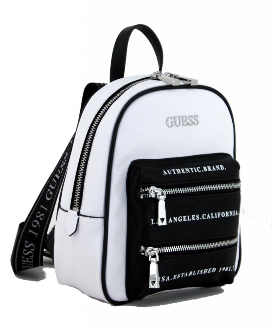 Caley Guess Damenrucksack White Multi (weiss/schwarz)