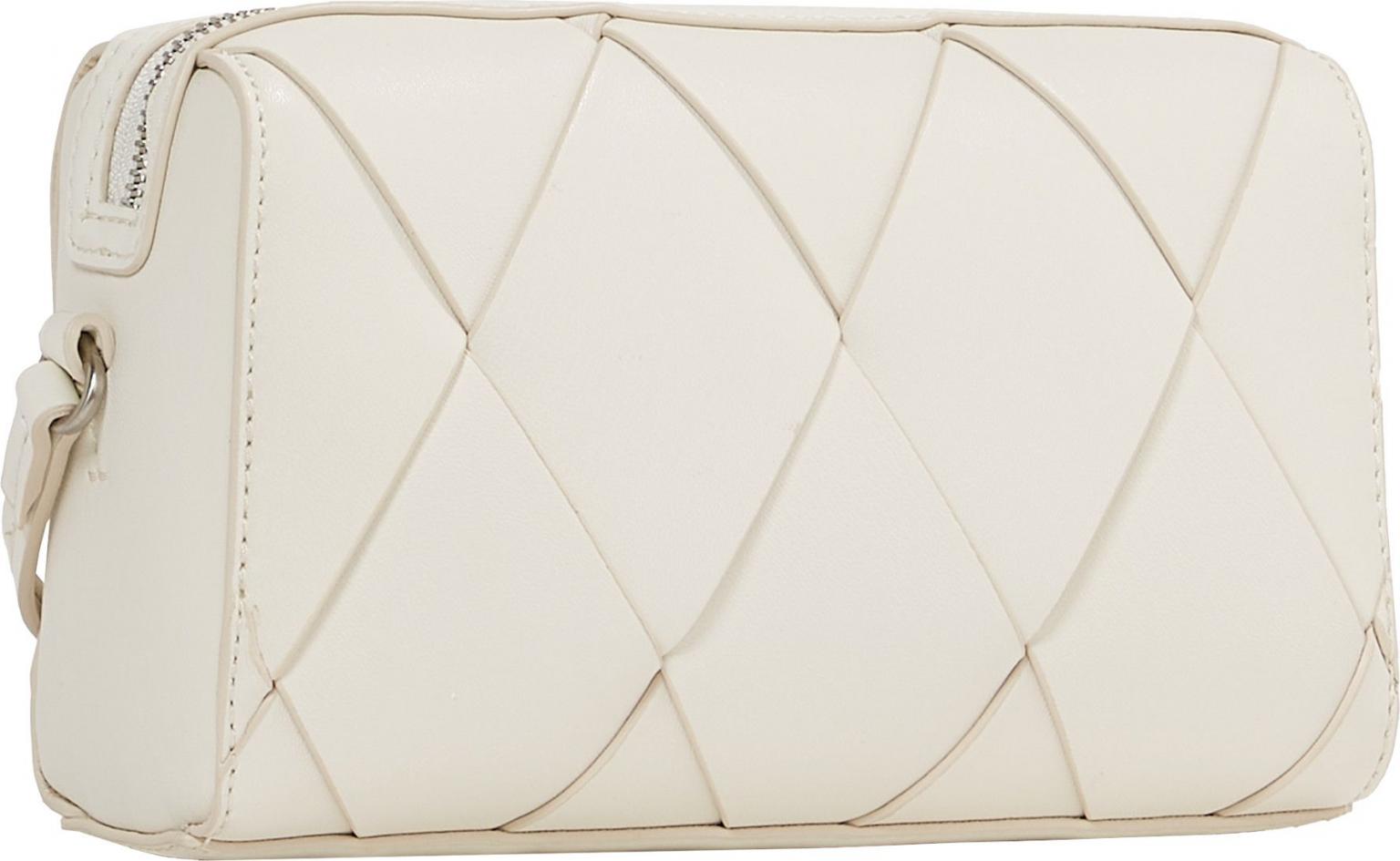 Calvin Klein Camerabag Woven Chalk Beige Crossbody