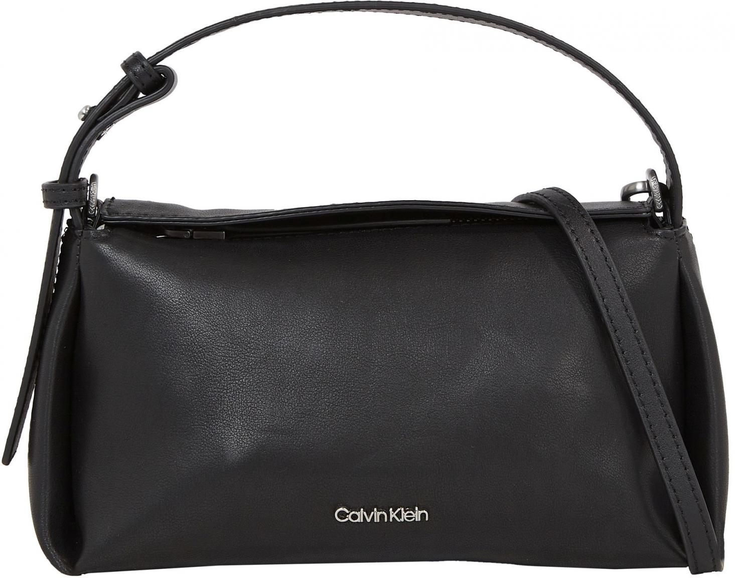 Calvin Klein Kurzgrifftasche Mini Elevated Soft Bag schwarz