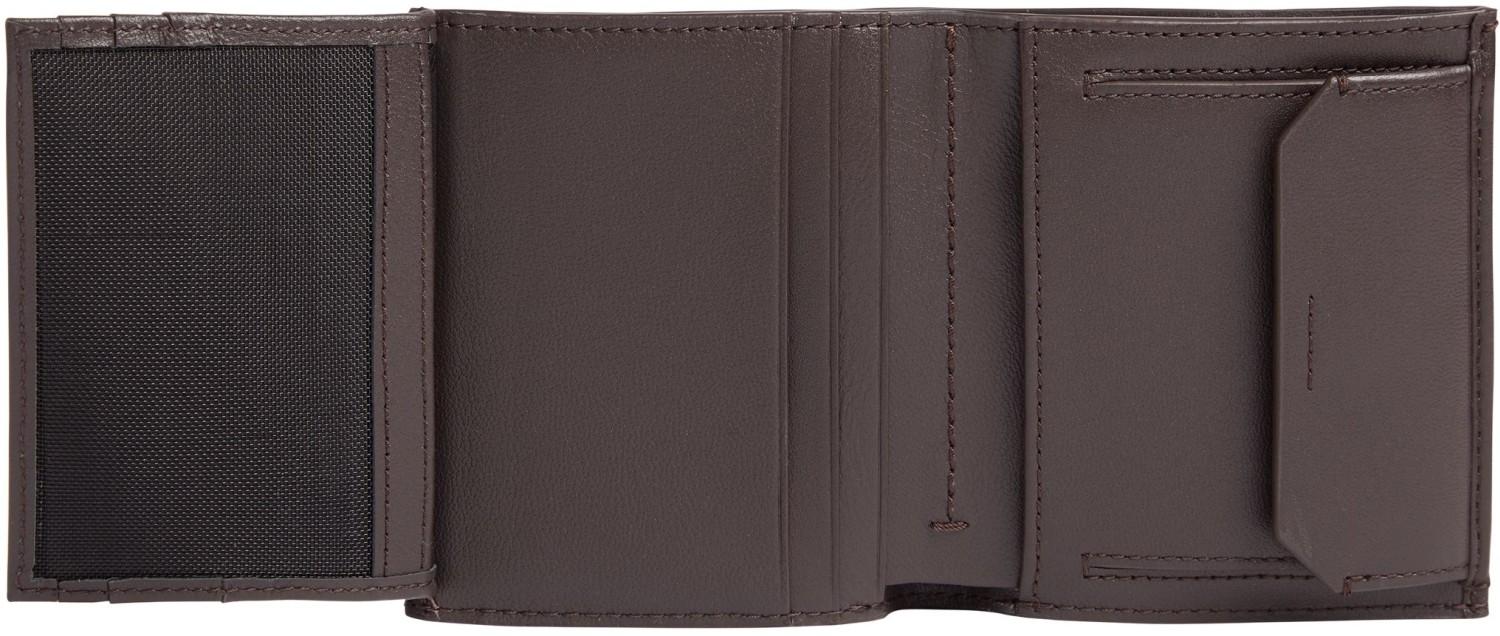 Calvin Klein Trifold Börse Duo Stitch Dark Brown