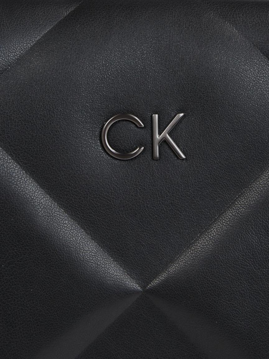 Calvin Klein große Damentasche Quilt schwarz Rautenmuster