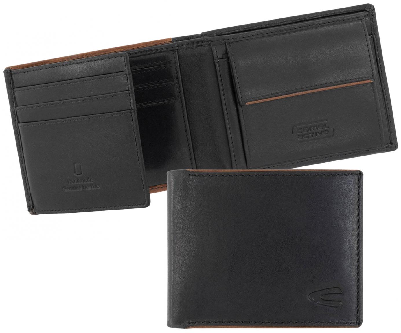 Camel Active Black Miniwallet Herren Cruise Black 