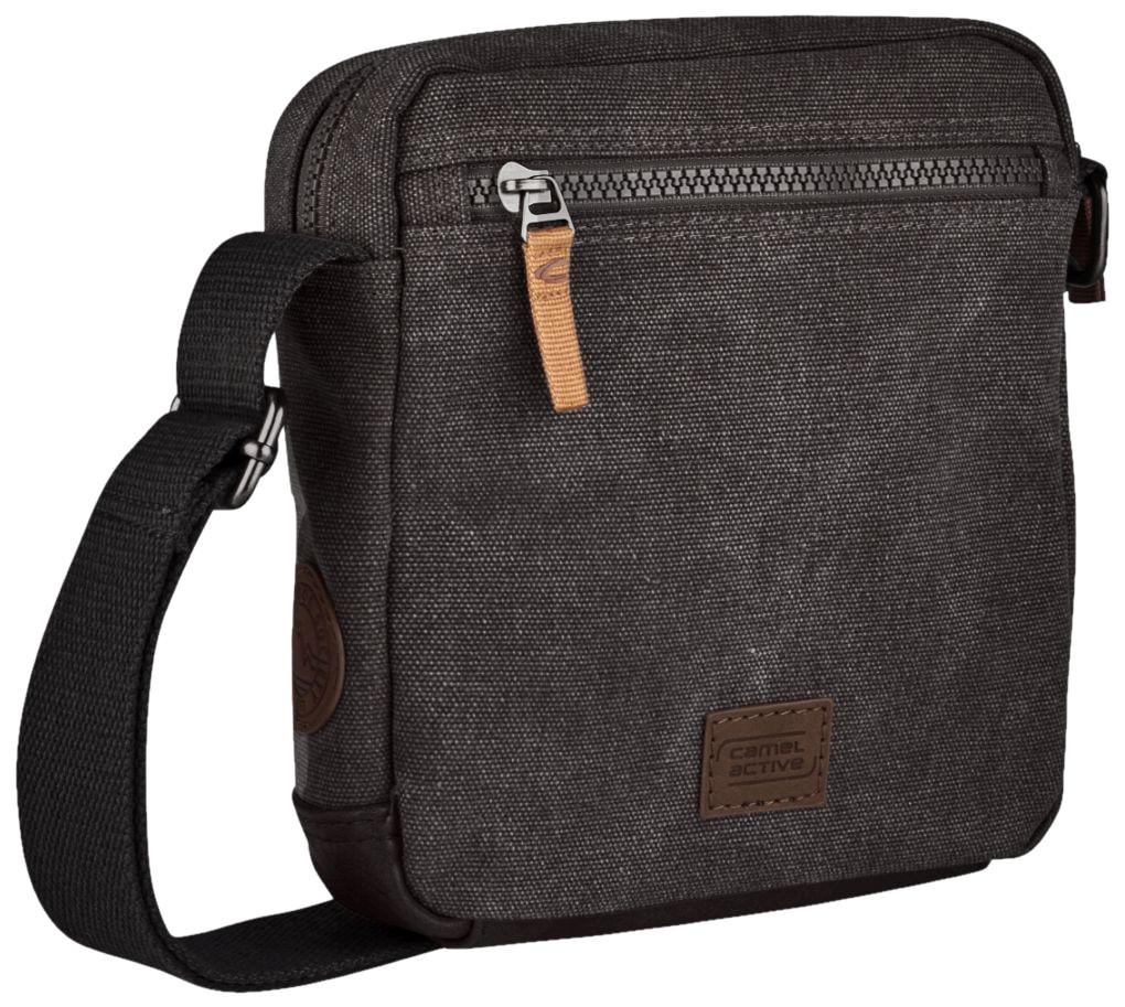 Camel Active Crossovertasche Air Small Dark Grey Canvas 