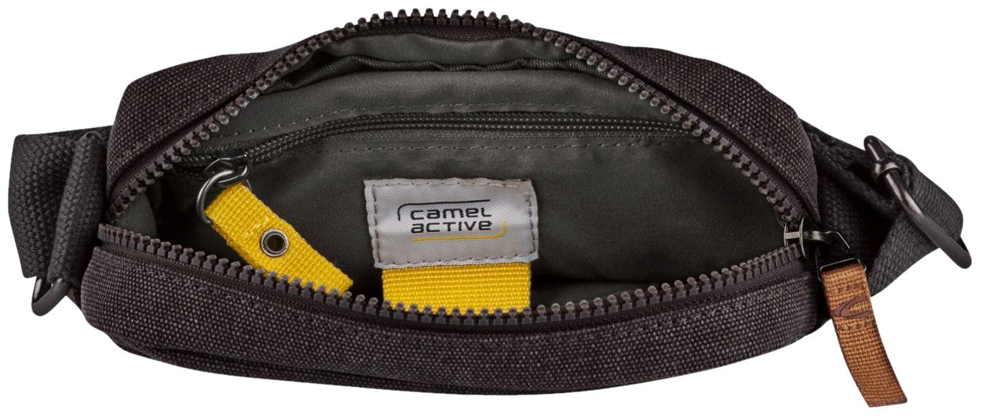 Camel Active Crossovertasche Air Small Dark Grey Canvas