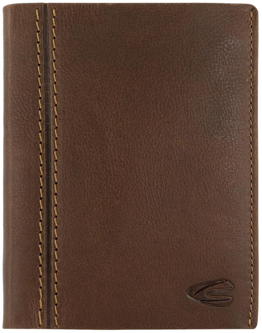 Camel Active Lederbörse Herren Hochformat Cognac Bilbao