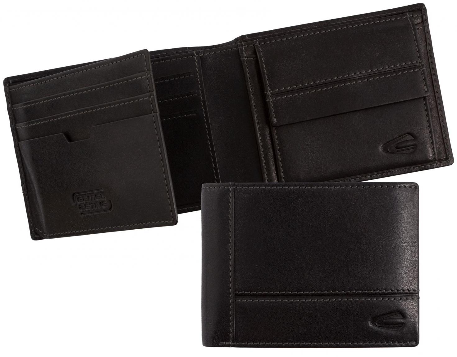 Camel Active Minibörse Leder schwarz Tokyo 