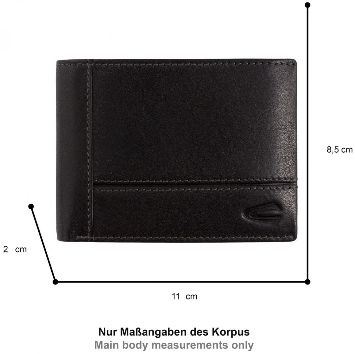 Camel Active Minibörse Leder schwarz Tokyo 