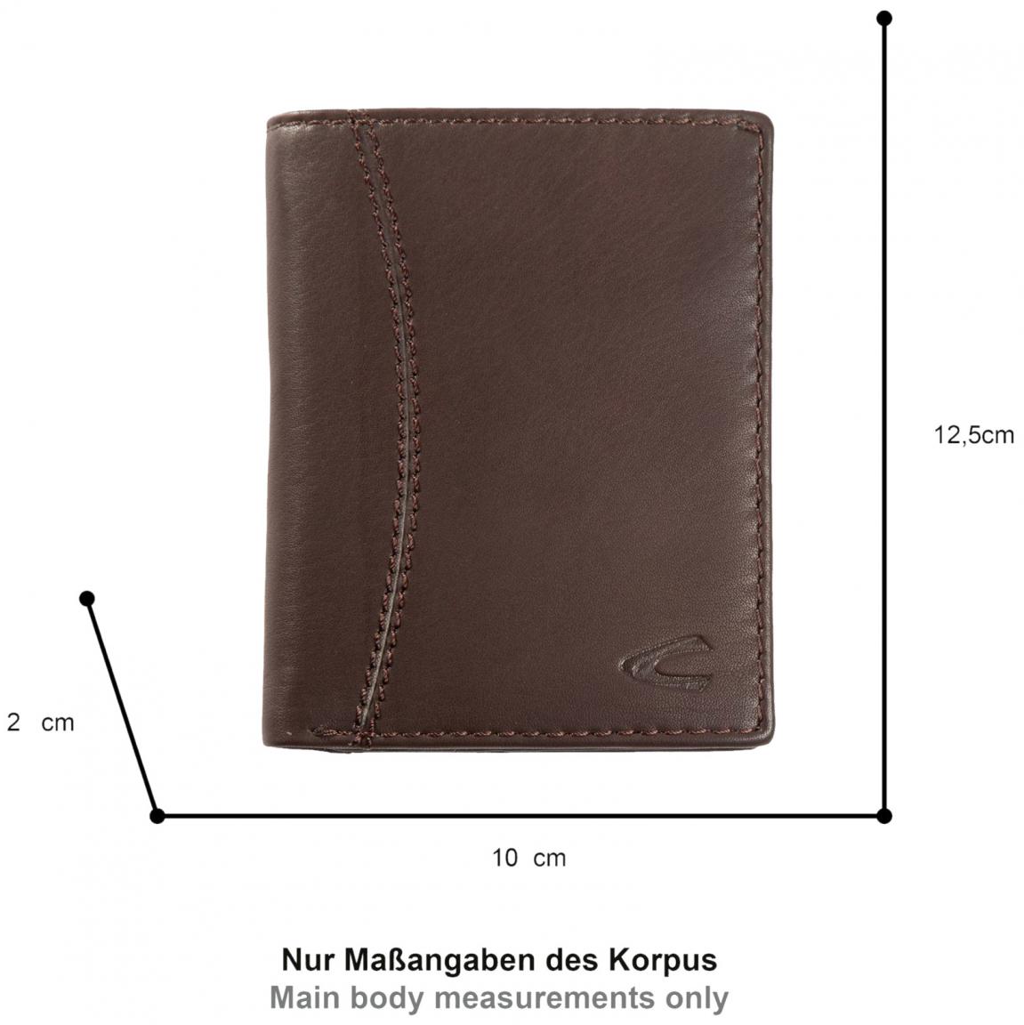 Camel Active Scheintasche Hochformat Cordoba Brown