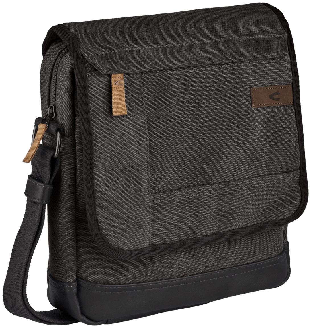 Camel Active Stofftasche Crossover Air Medium Dark Grey Canvas
