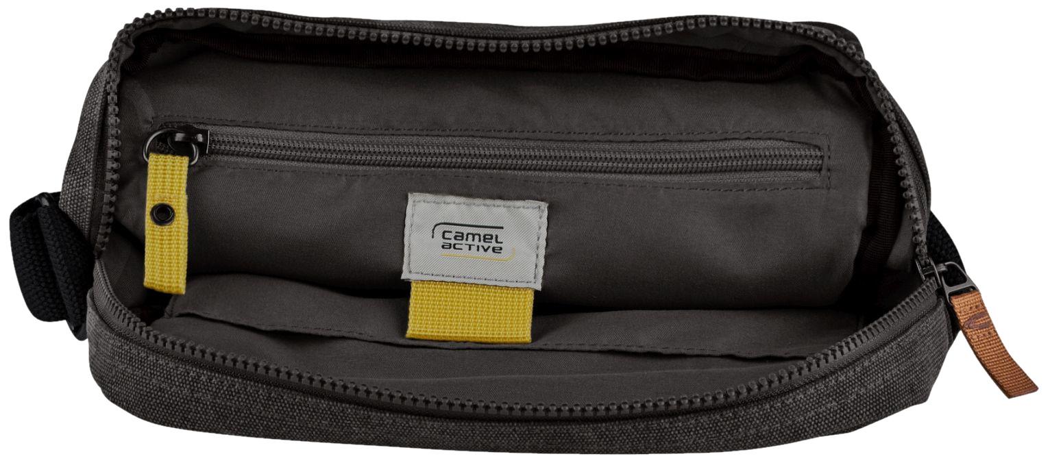 Camel Active Stofftasche Crossover Air Medium Dark Grey Canvas