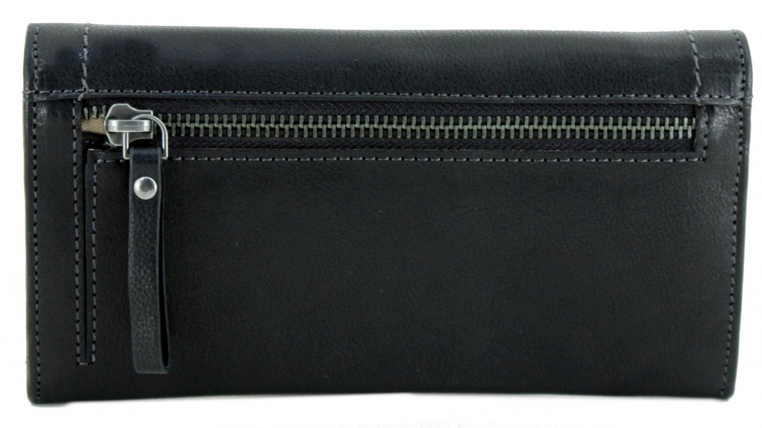 Camel Active Überschlagbörse Tarma Long Flap Wallet Black