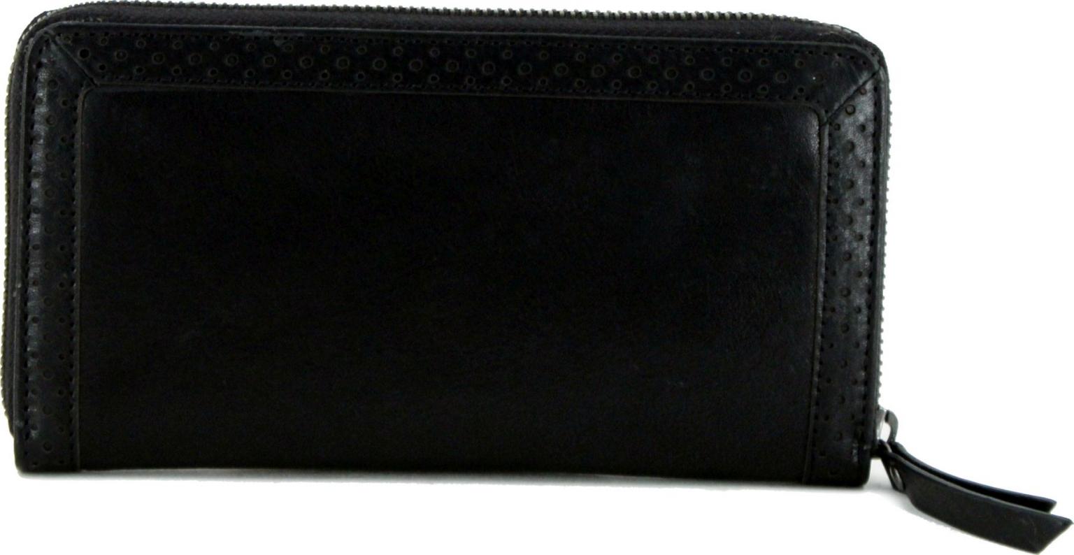 Camel Active Zip Wallet Talara Long Black Lasercut 