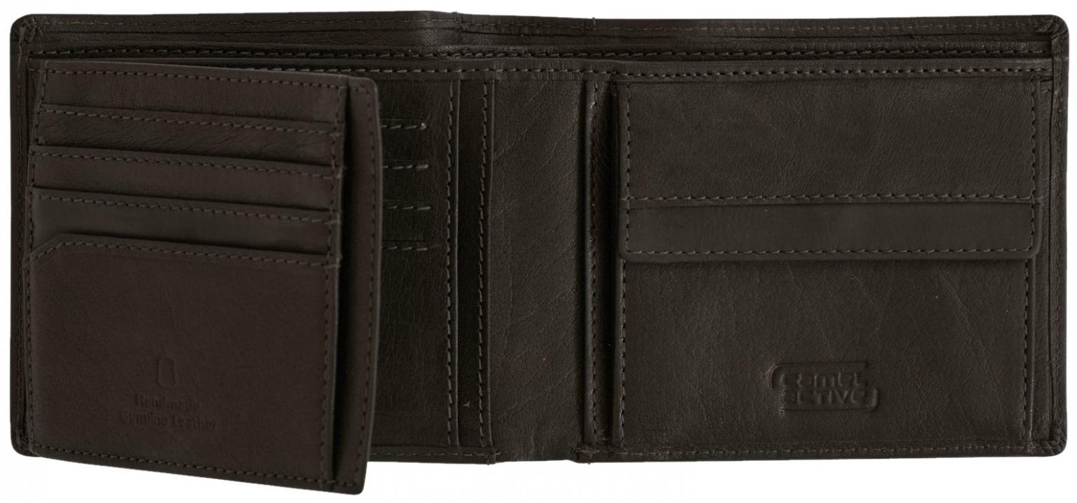 Camel Avtive Dust Herrenbörse Dust Leder schwarz