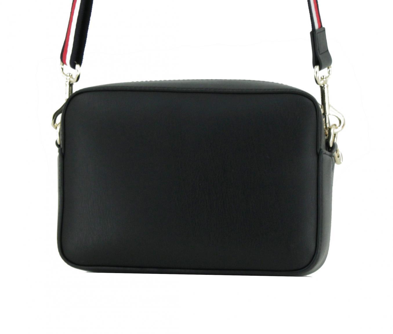 Camera Bag Iconic Tommy Hilfiger schwarz Signatur 