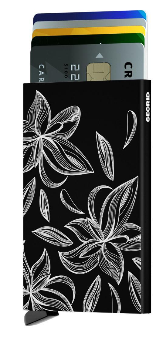 Cardprotector Secrid Laser Magnolia Black schwarz RFID-Schutz