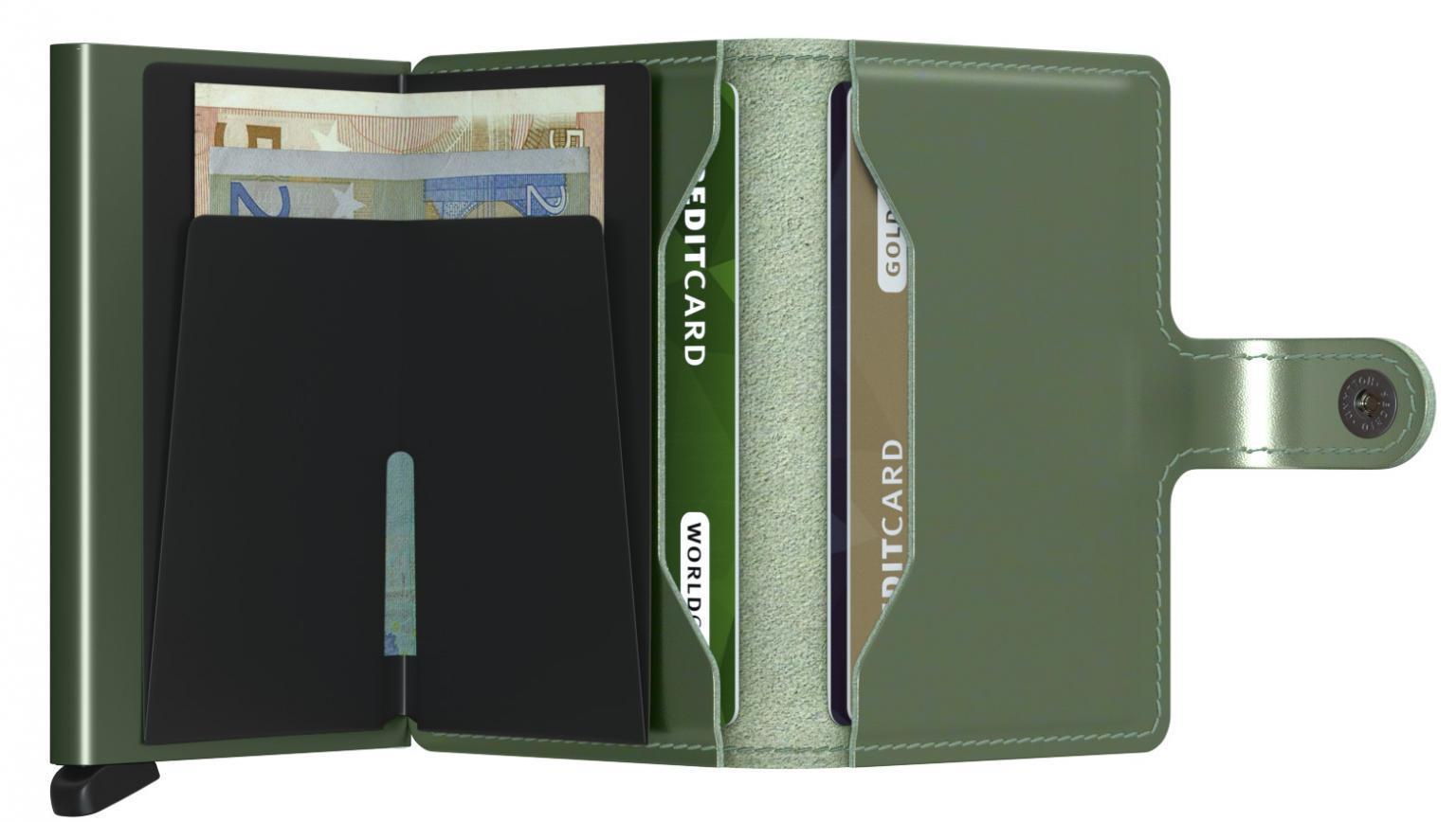 Cardprotector Secrid Miniwallet Metallic Green