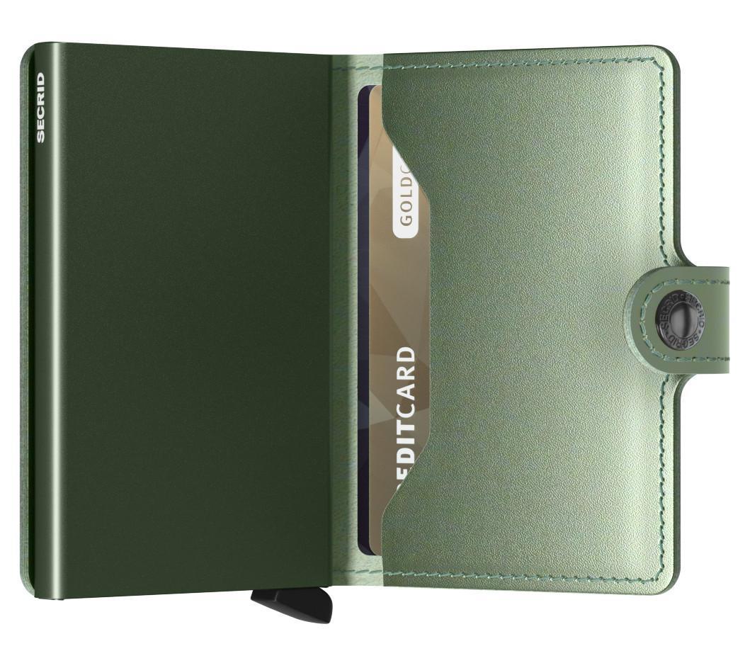 Cardprotector Secrid Miniwallet Metallic Green