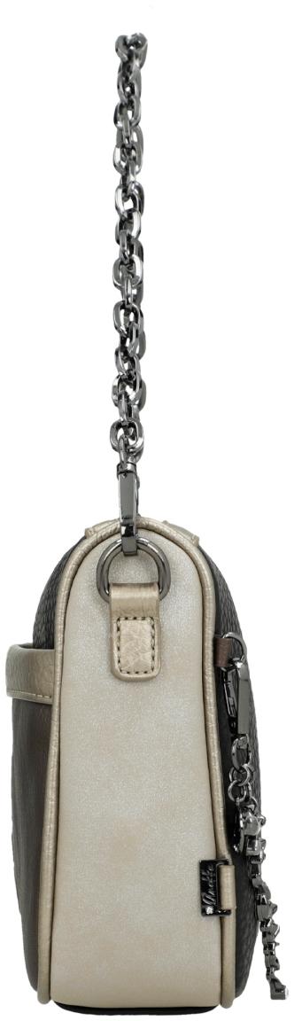 Chain Bag schwarz gold Anekke Essentials Metallkette