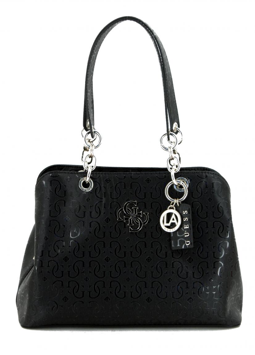 Chic Shine Black Guess Damenhenkeltasche schwarz