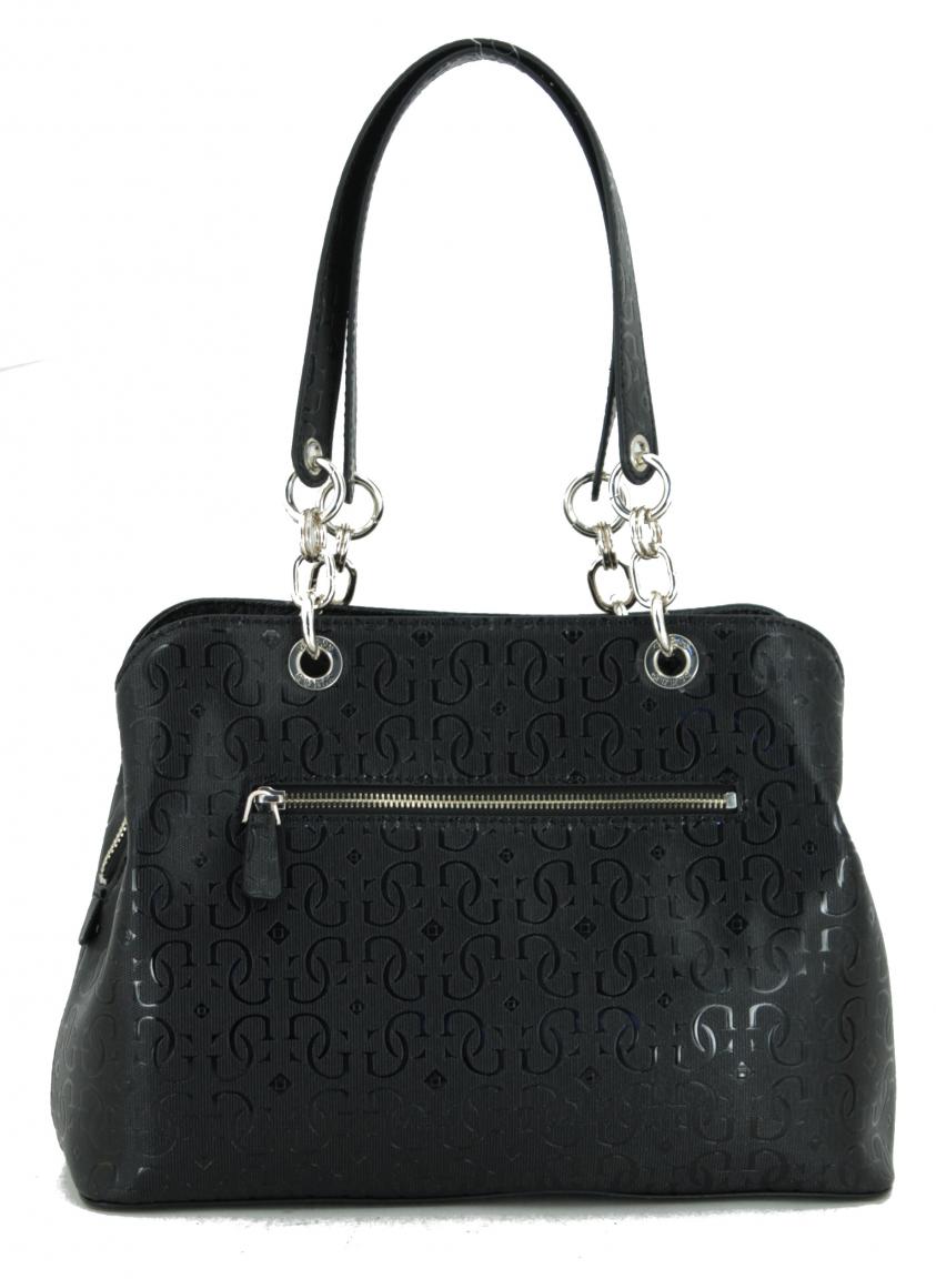 Chic Shine Black Guess Damenhenkeltasche schwarz