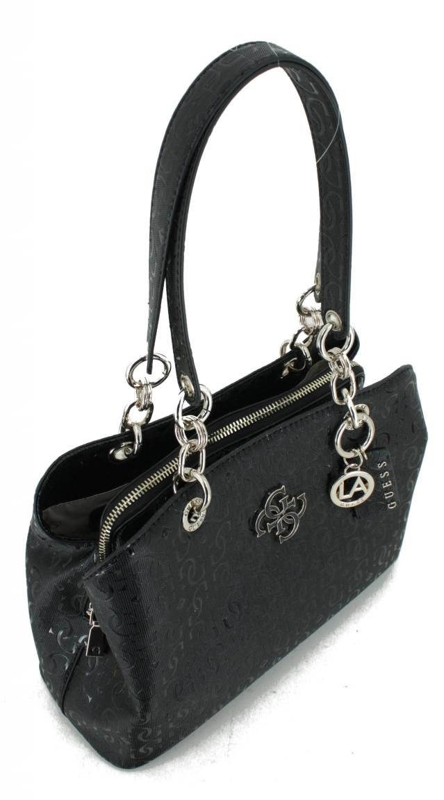 Chic Shine Black Guess Damenhenkeltasche schwarz