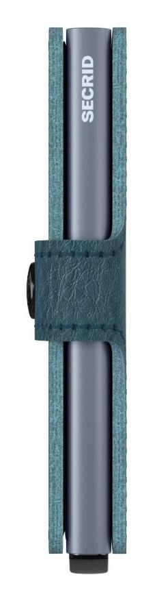Chipkartenbörse Secrid Miniwallet Stitch Magnolia Petrol Blume