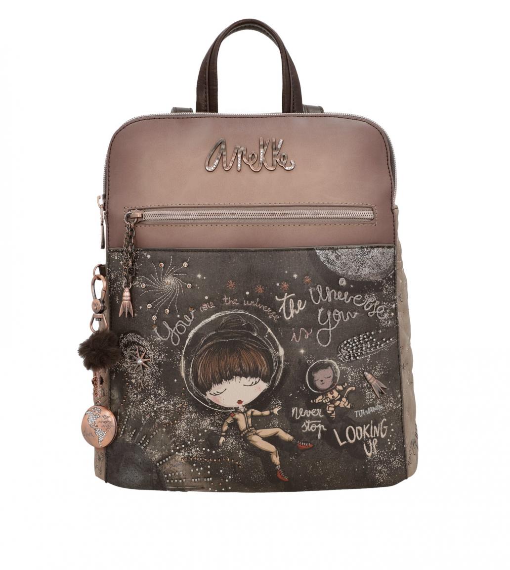City-Rucksack Universe Space Stars & Planets Anekke Stickerei