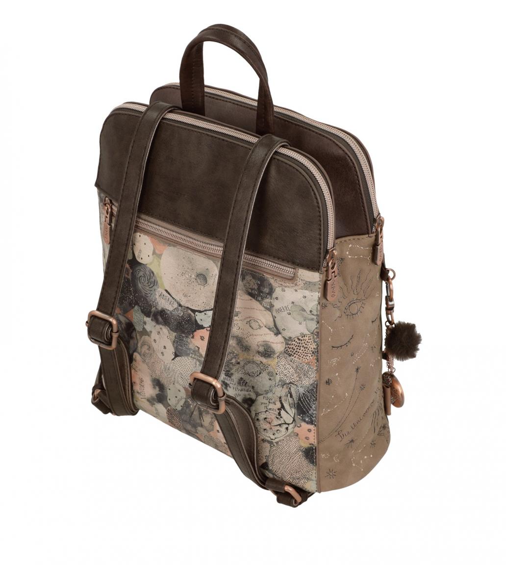 City-Rucksack Universe Space Stars & Planets Anekke Stickerei