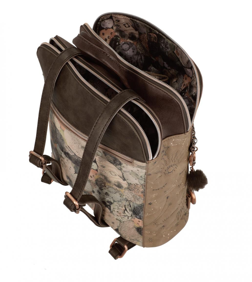 City-Rucksack Universe Space Stars & Planets Anekke Stickerei