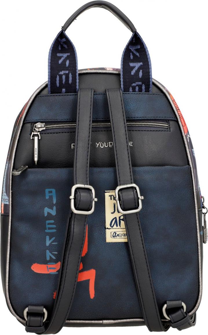 Citybackpack Anekke Contemporary Japan Großstadt blau bunt