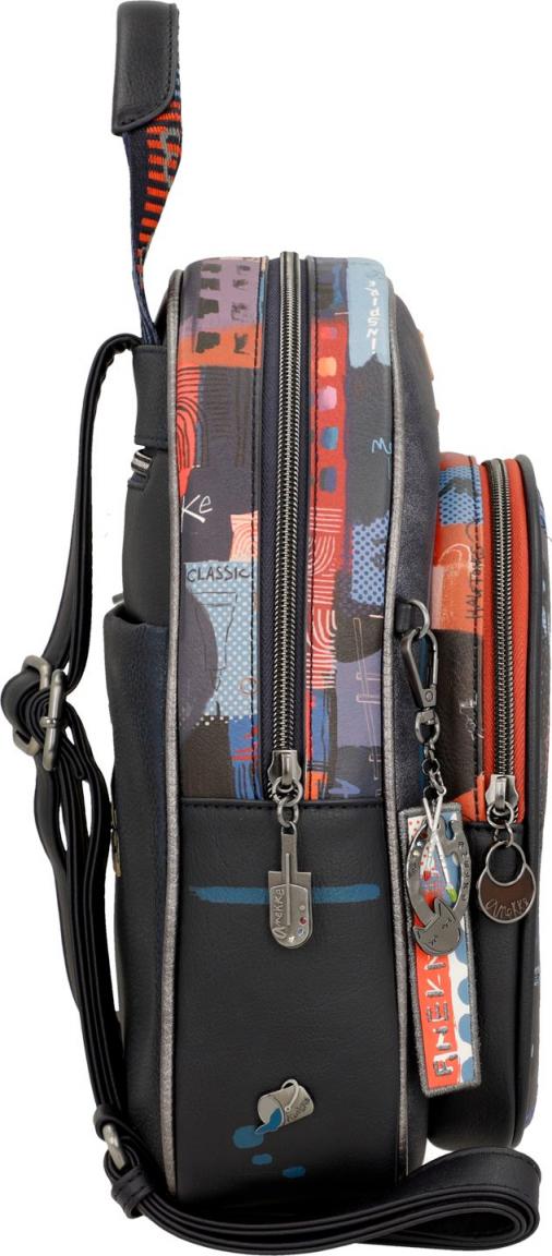 Citybackpack Anekke Contemporary Japan Großstadt blau bunt