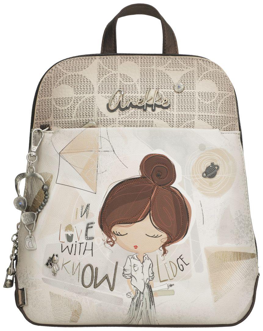 Citybackpack Anekke Sophia bestickt hellbeige 