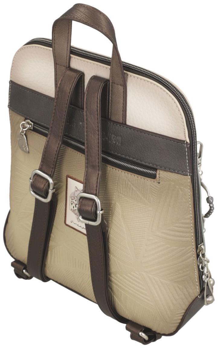 Citybackpack Anekke Sophia bestickt hellbeige 