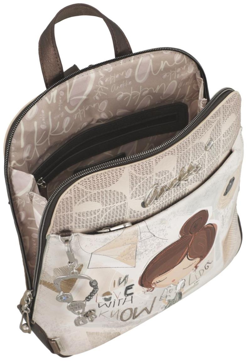 Citybackpack Anekke Sophia bestickt hellbeige