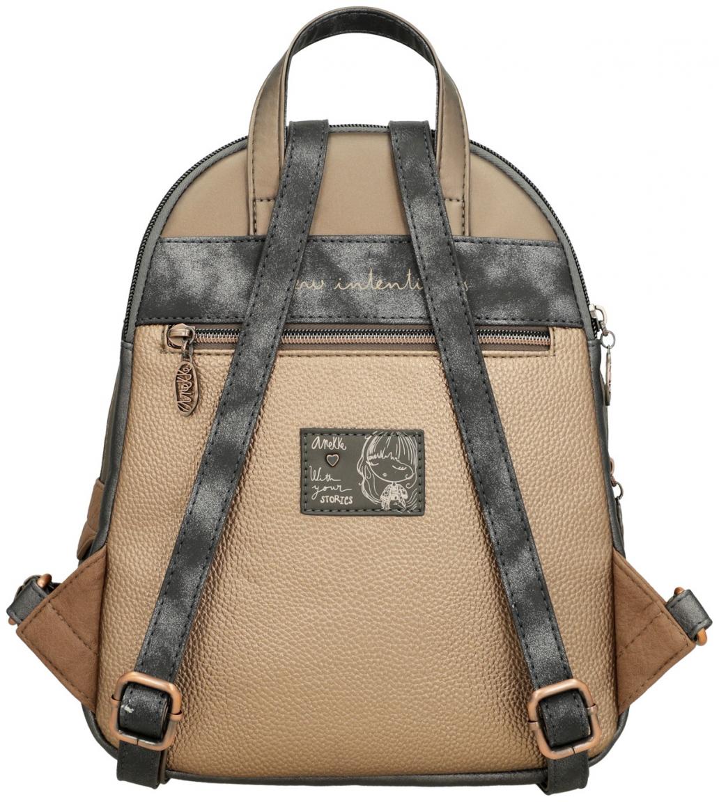 Citybackpack Herbstfarben Anekke Real Smart beige braun