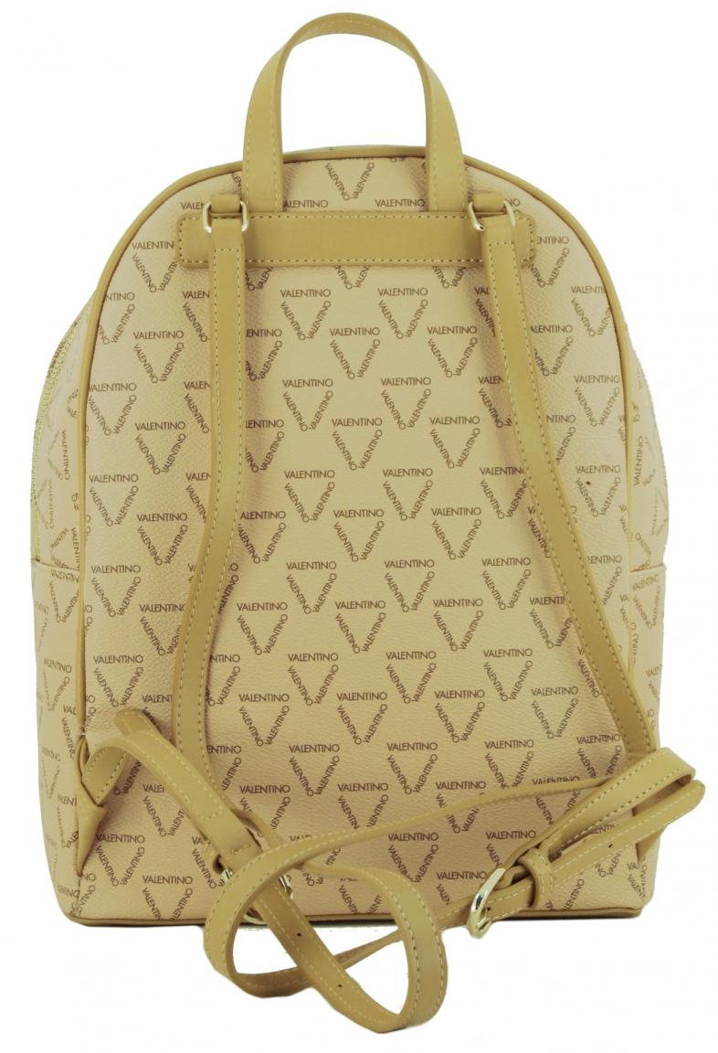 Citybackpack Valentino Liuto beige multi camel Logoprint 