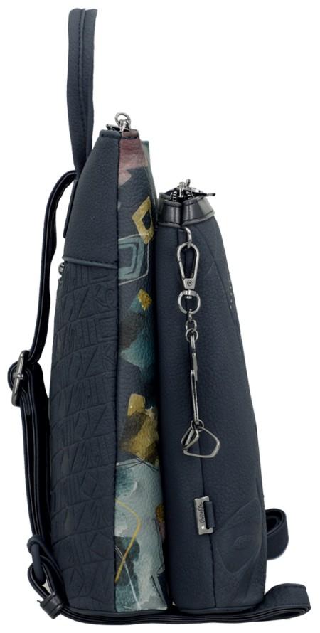Citybackpack dunkelblau Anekke Real Evolution Prägung