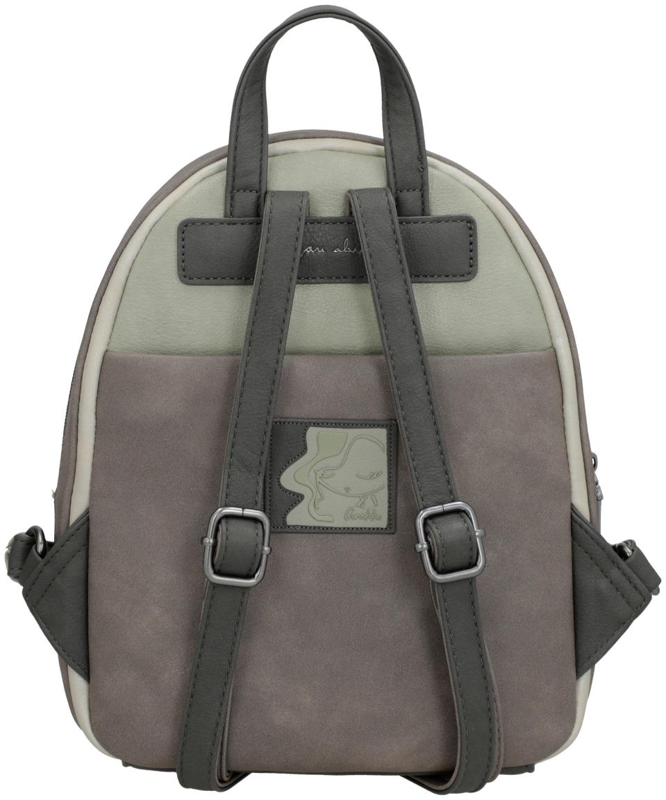 Citybackpack mit Stanzmuster taupe Anekke Sophia Symmetra