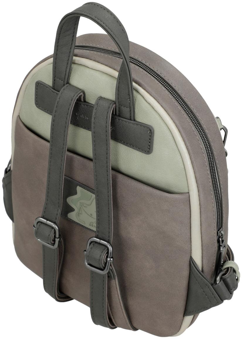 Citybackpack mit Stanzmuster taupe Anekke Sophia Symmetra