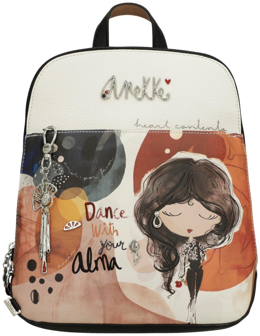 Cityrucksack Anekke Alma mit Print 