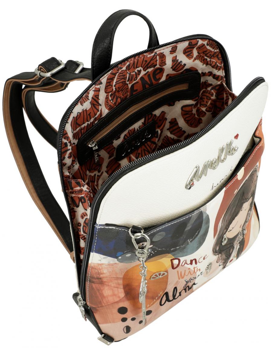 Cityrucksack Anekke Alma mit Print 